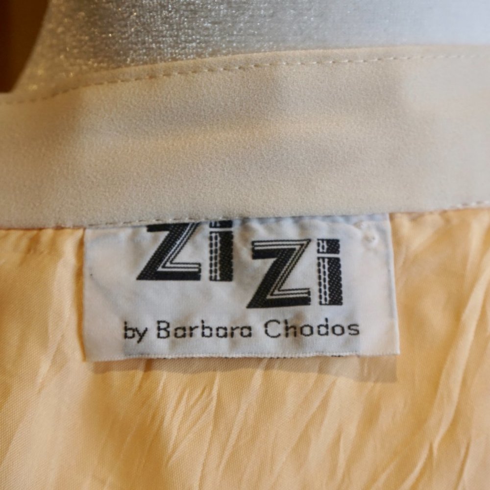 💚 VINTAGE ZIZI | BARBARA CHODOS Stripe Wrap Skirt - Picture 13 of 13